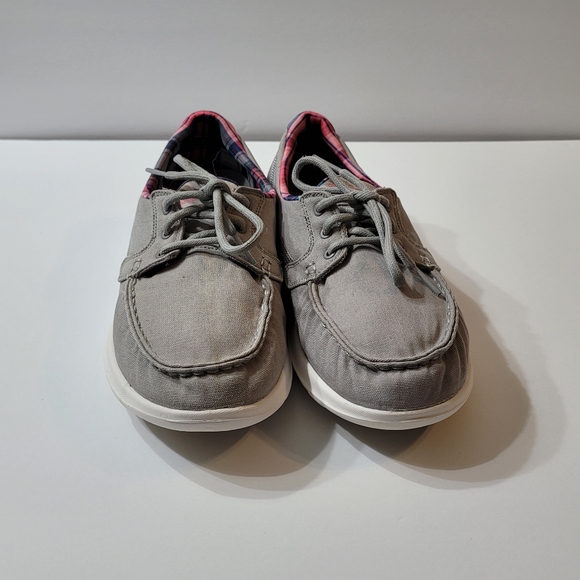 Skechers | Gowalk Lite, Sea Fun Boat Shoes in Grey - Picture 5 of 9